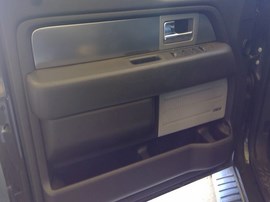 2013 FORD F-150, BLACK, FX2 MODEL, CREW CAB, 3.5L TURBO, AT, 2WD.   F26438